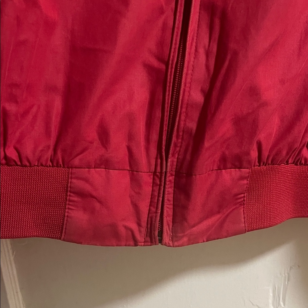 Members Only Red Bomber Jacket - Picture 6 of 9